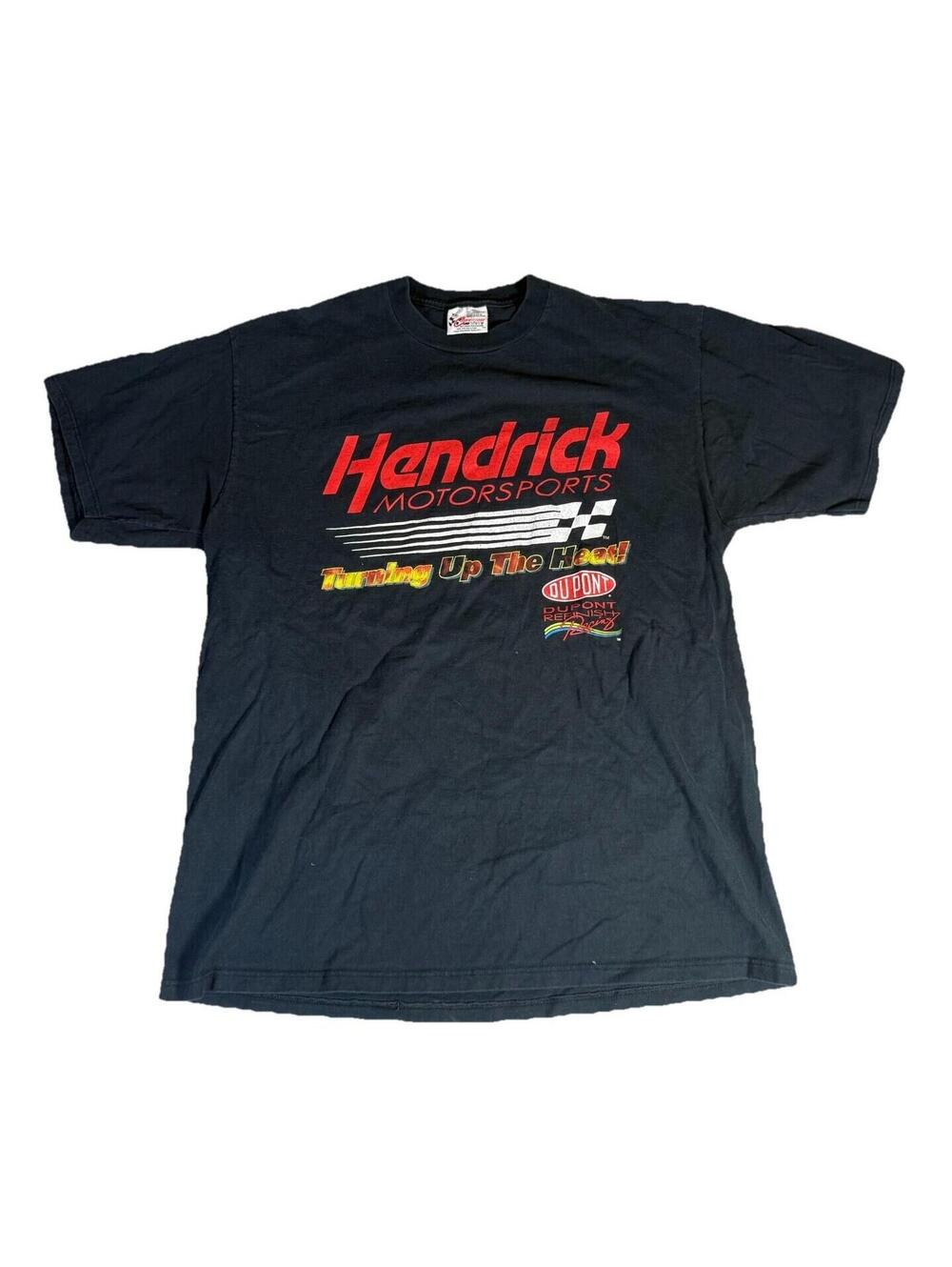 Vtg 1996 Hendrick Motorsports Racing T Shirt Men XL USA made Heat Jeff Gordon
